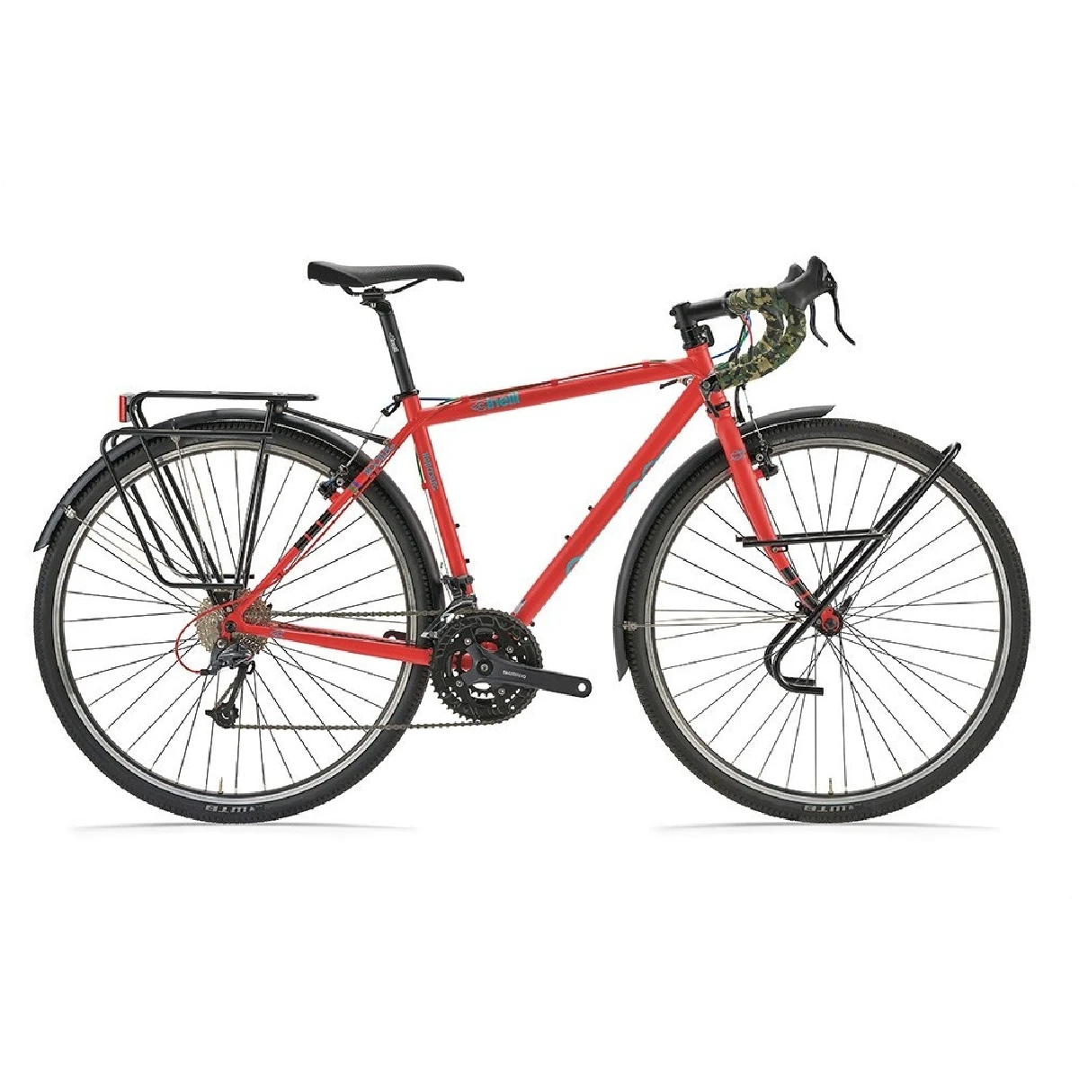 Cinelli Hobootleg Rouge Droitier 9S Deore 3X Cinelli Hobootleg Rouge Droitier 9S Deore 3X