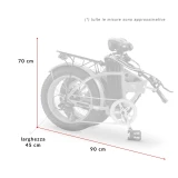 DME Vulcano 250W Folding Bike 20 250W 36V 15Ah Idrauilica 2.8.4