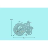 DME Vulcano 250W Folding Bike 20 250W 36V 10.4 Ammortizzata 3.0.2