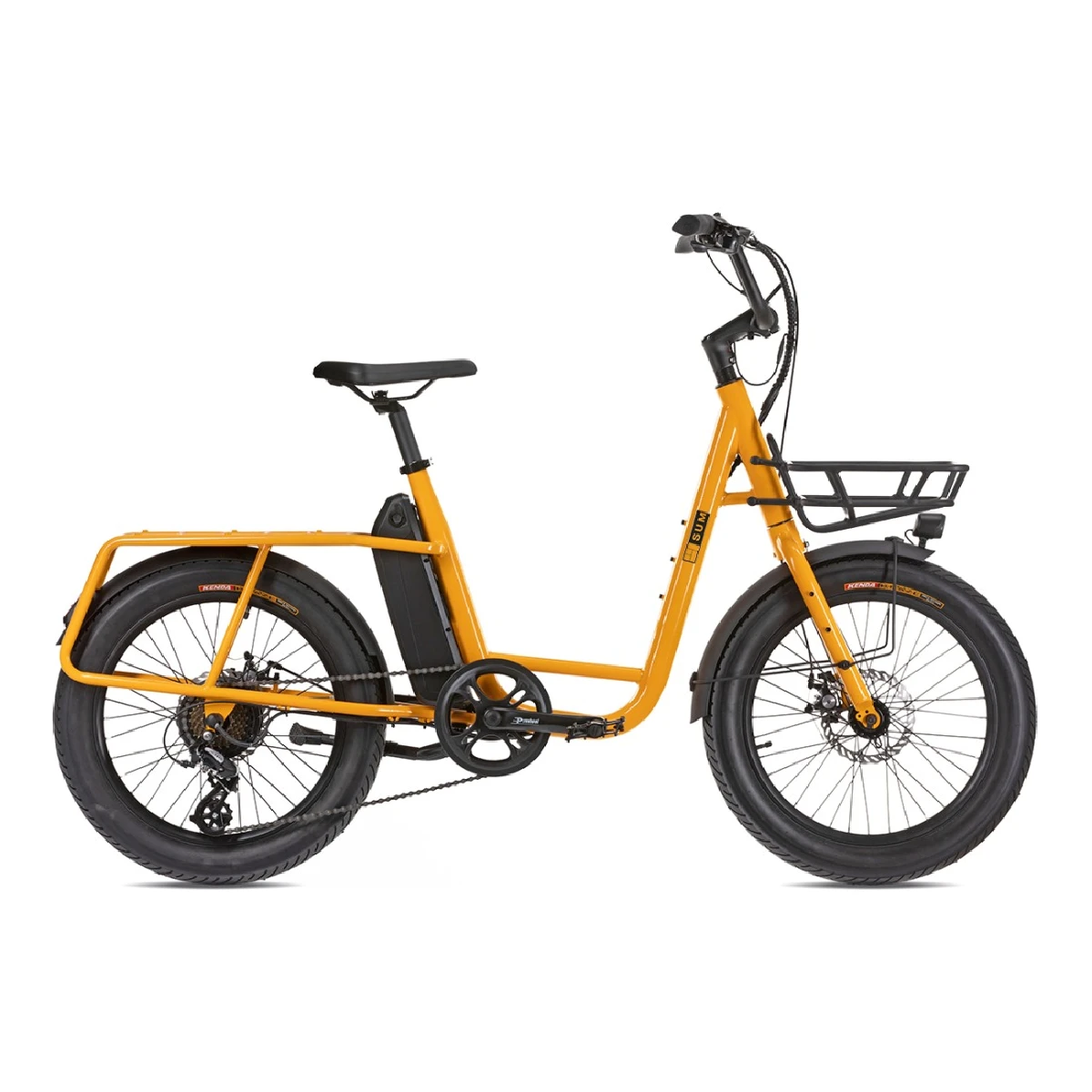 E-bike Cargo Fat SUM UCO Steel Giallo E-bike Cargo Fat SUM UCO Steel Giallo