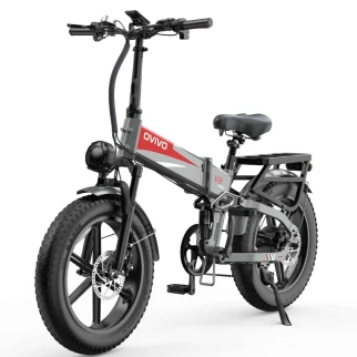 Fatbike Ovivo HYPER V2 PRO 2.0 Silber - Fat E-Bikes - Ovivo