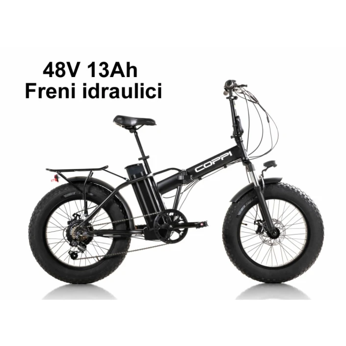 Fat E-Bike Coppi Marsili PLUS 48V Hydraulische Bremsen