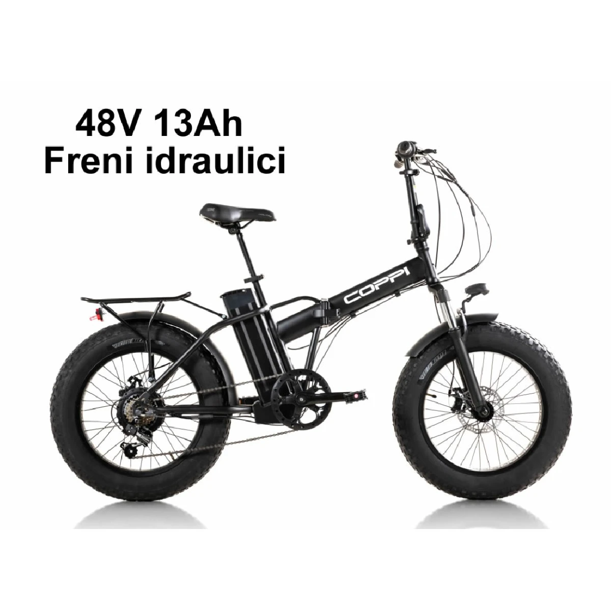 Fat E-Bike Coppi Marsili PLUS 48V Freins hydrauliques Fat E-Bike Coppi Marsili PLUS 48V Freins hydrauliques