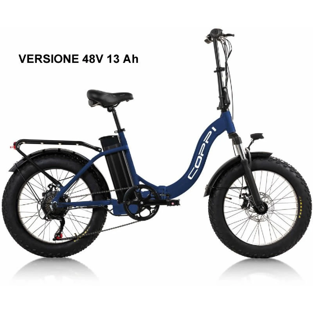 Bicicleta eléctrica Fat E-Bike Coppi Fuego PLUS 48V