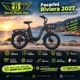 Focarini Riviera 2027 E-bike 20 urban cargo - Fat E-Bikes - Focarini