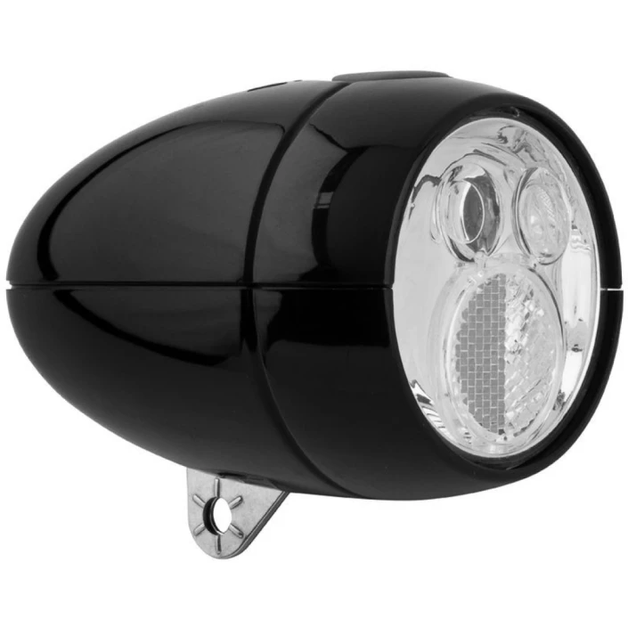 Vintage Black Led Scheinwerfer