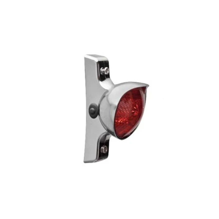 Hot Rod verchromt hinten Led