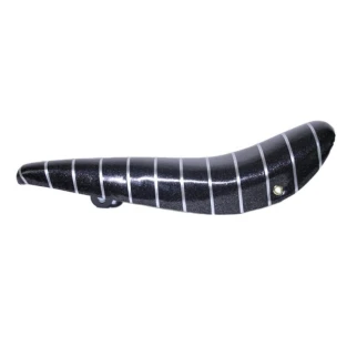 Banane Sattel schwarz Metall