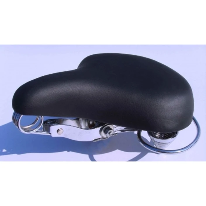Deluxe schwarz Ledersattel