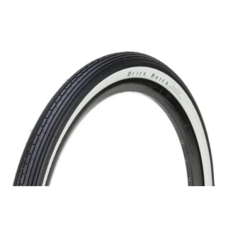 Neumático rápido ladrillo 26 x 2.125 banda blanca
