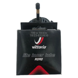 Vittoria UltraLite 700 18 / 23c tube 48mm válvula schrader AV