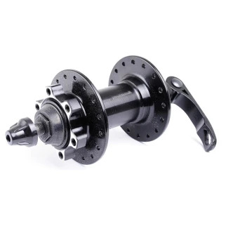 Quick release disc front hub