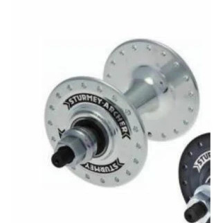 Sturmey Archer 32 H silberne Vorderradnabe