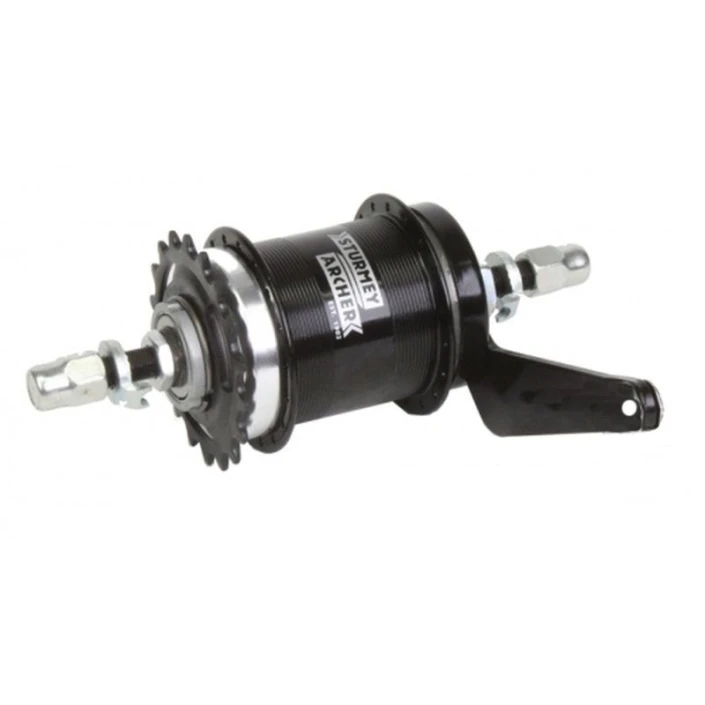 Nabe Sturmey Archer Duomatic Schwarz 32H