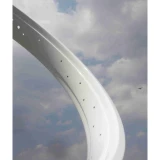 Circle 26 x 80 mm White