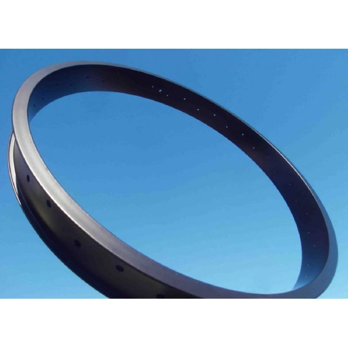 Círculo negro de 24 x 64 mm