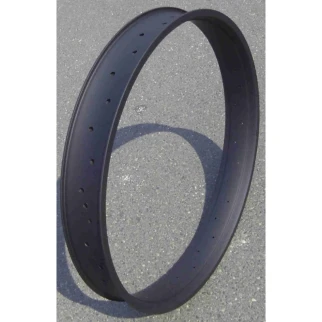 Circle 24 x 80 mm black matte