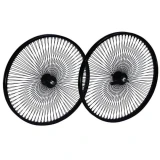 26 rueda 140 radios negra