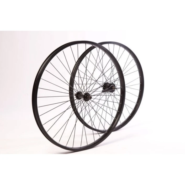 26 coaster brake wheel set Black