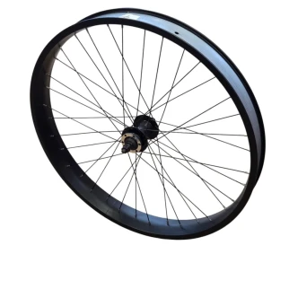 Disque de frein noir pour roue avant 26 x 67 mm