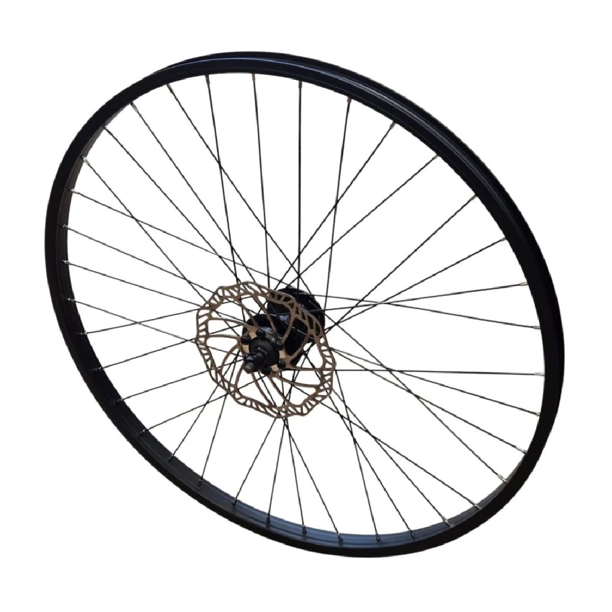 Ruota Anteriore 26 x 25 mm nero Freno a disco Ruota Anteriore 26 x 25 mm nero Freno a disco