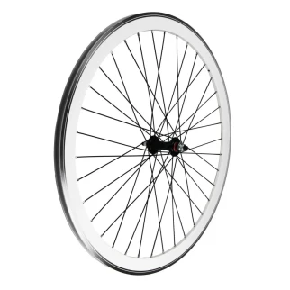 Fixed wheels set 40 mm CNC Extra + White - da 700-28 - Extra+ Bikes