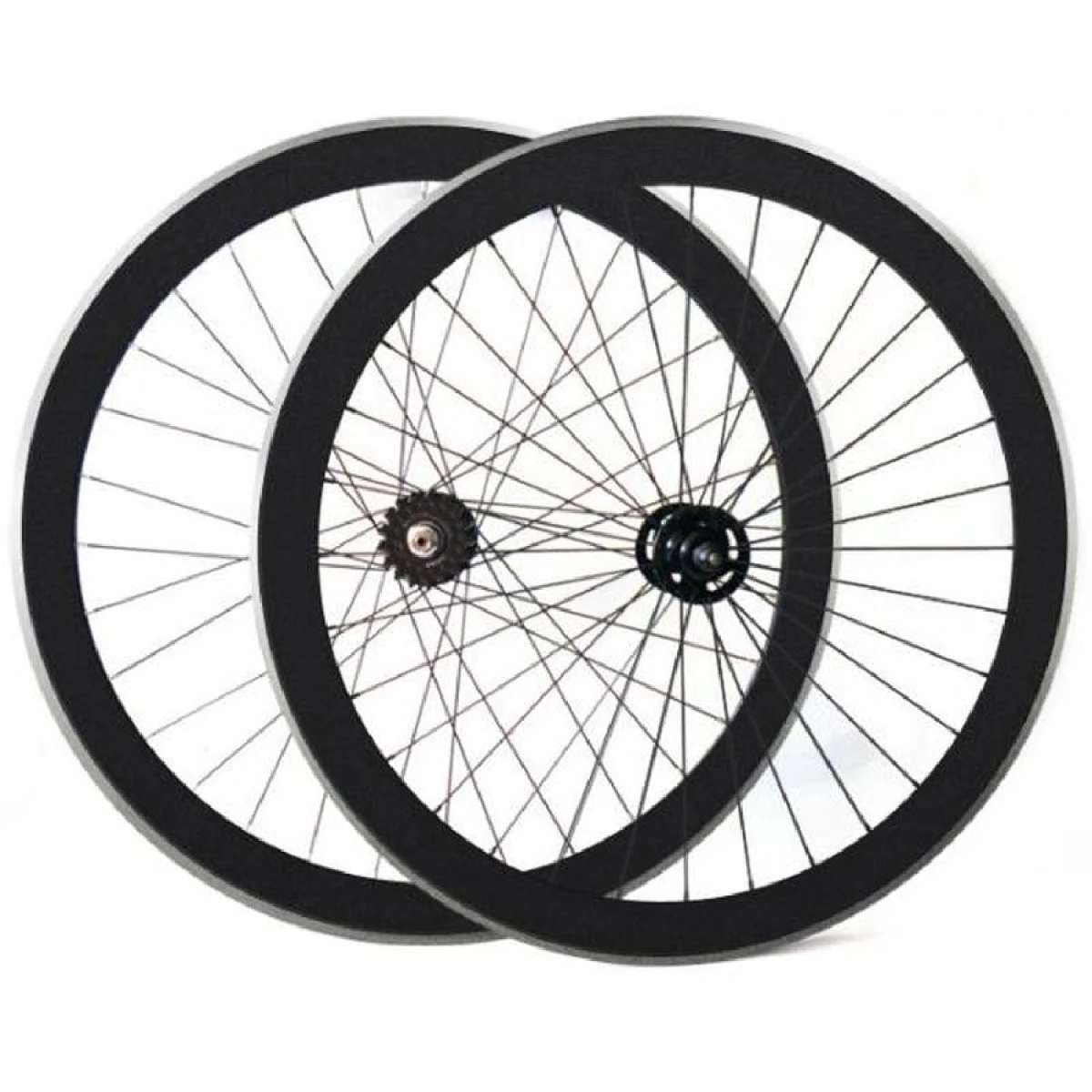 Feste Extra 40 mm CNC-Rad Set + schwarz Feste Extra 40 mm CNC-Rad Set + schwarz