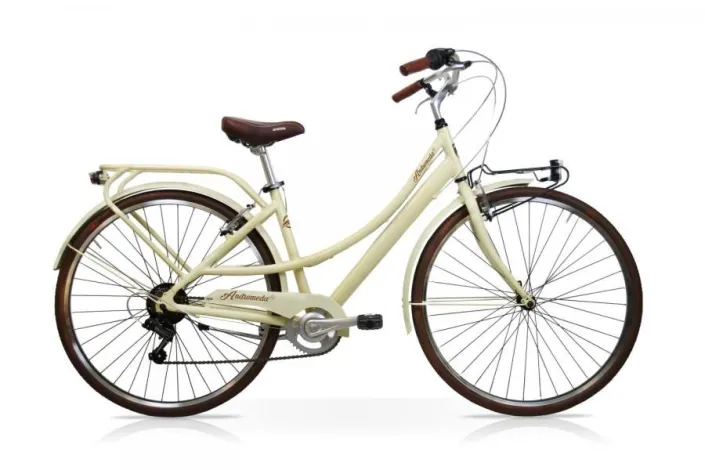 Bicicletta Andromeda 28 Donna 7V Panna Mercurius