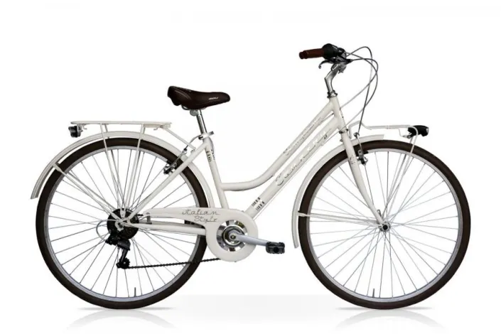 Bicicletta Country 28 Donna 6V Bianco Perla Mercurius