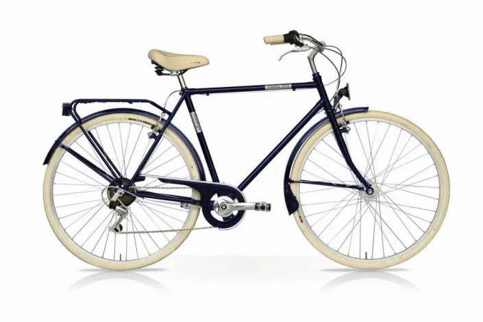 Bicicletta Londra Uomo 6V Blue Mercurius