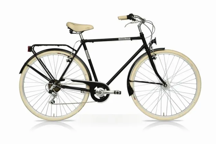 Bicicletta Londra Uomo 6V Nero Mercurius