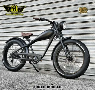 Joker Bobber E-Bike Nero Opaco 250W