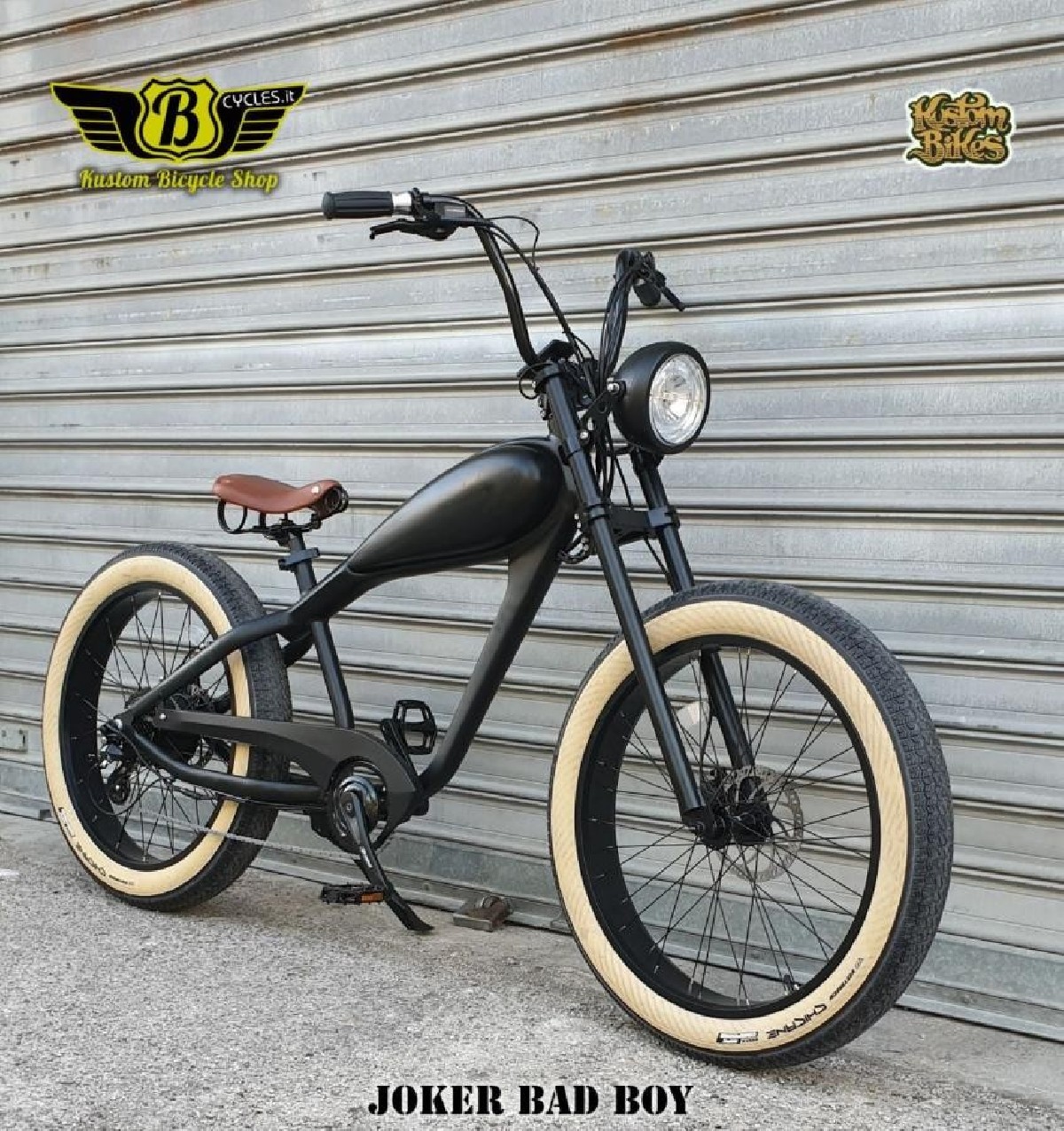Joker Bad Boy E-Bike Nero Opaco 250W