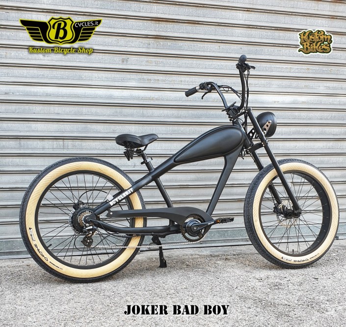 Joker Bad Boy E-Bike Nero Opaco 250W