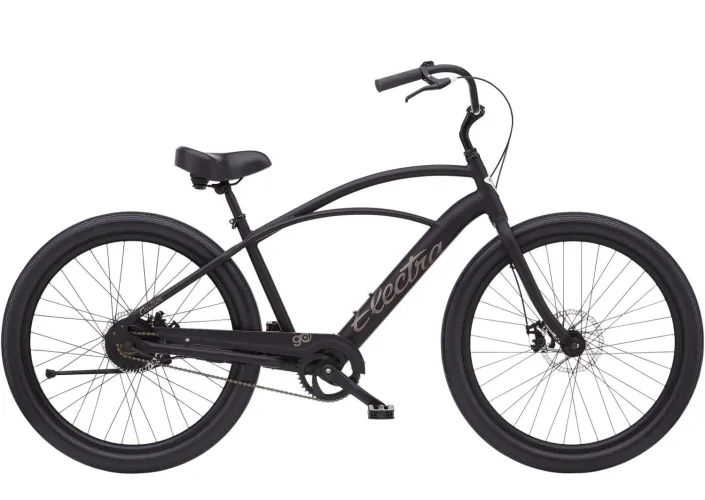 Cruiser Ebike Go Step-Over Nero Opaco