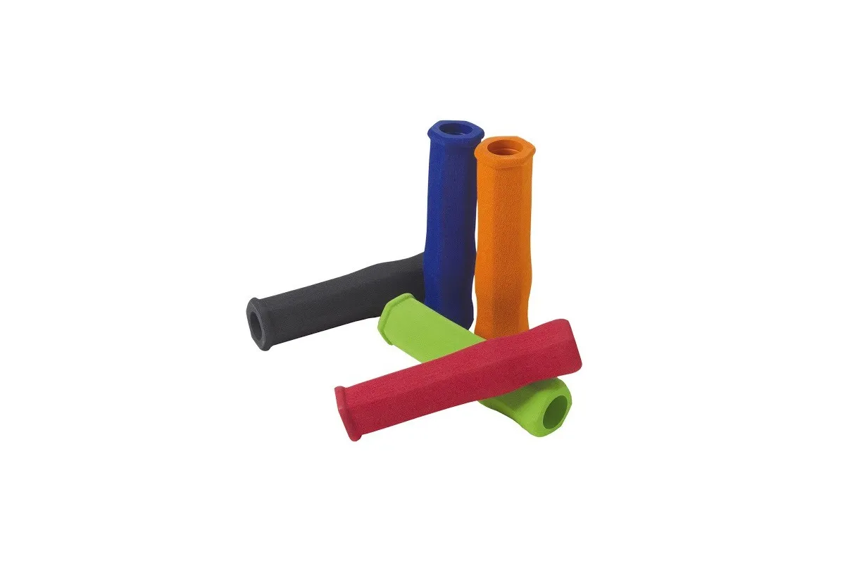 Coppia manopole Hexagon in neoprene, 125mm