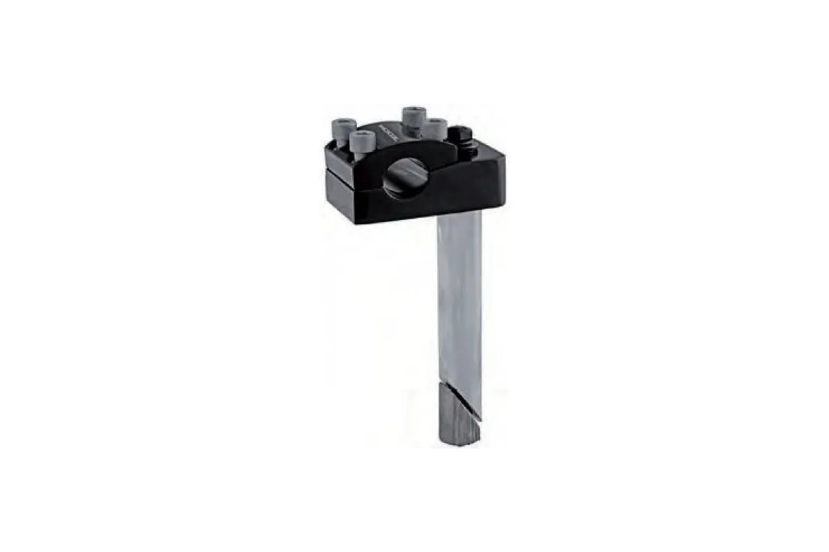 Piantone BMX ZOOM in alluminio ferro 22,2 x 36 mm H145 mm