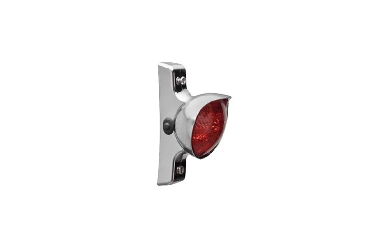 Hot Rod Led Posteriore cromato