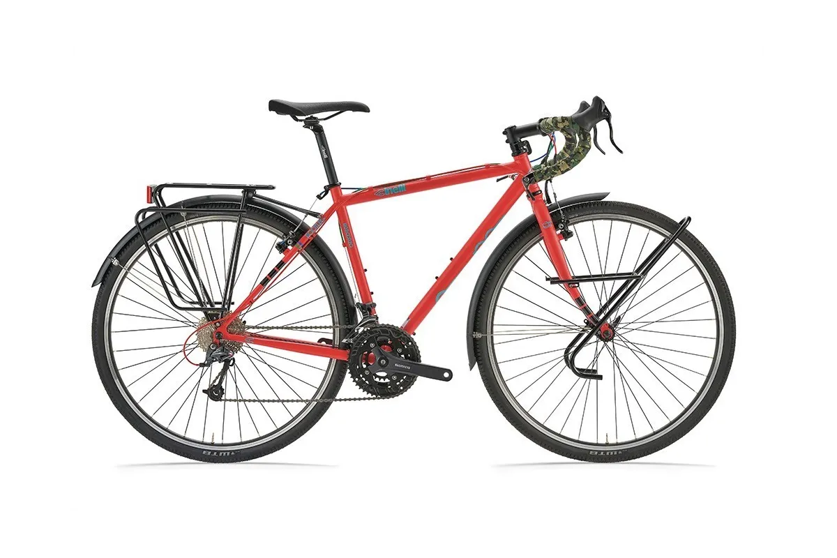 Biciclettacinelli Hobootleg Rot Right Hand 9S Deore 3X Farhad Disc Touring Mit - Bild 2 von 2