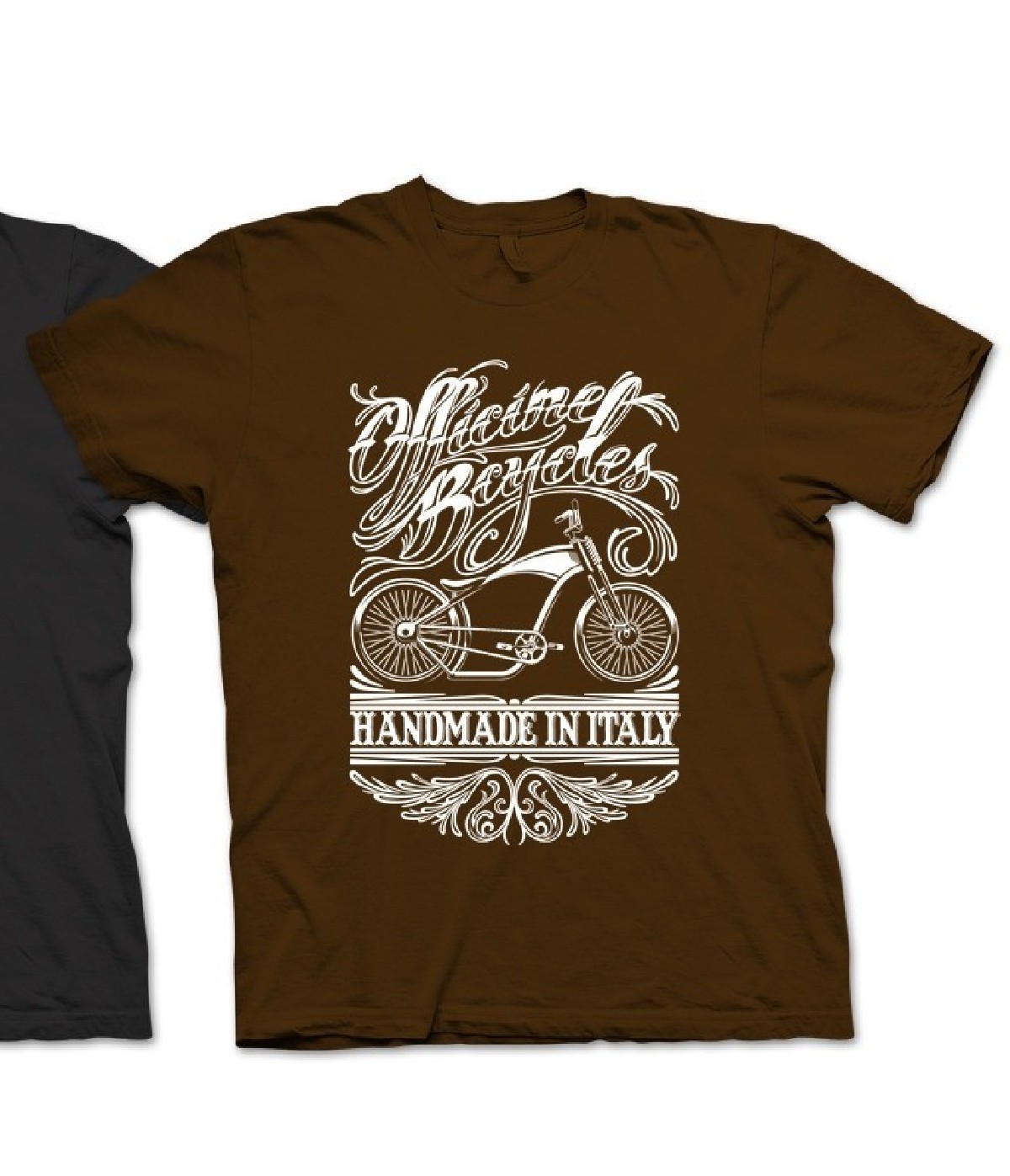 T-SHIRT Officine Bcycles Chopper Chocolate