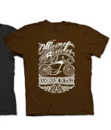 T-SHIRT Officine Bcycles Chopper Chocolate