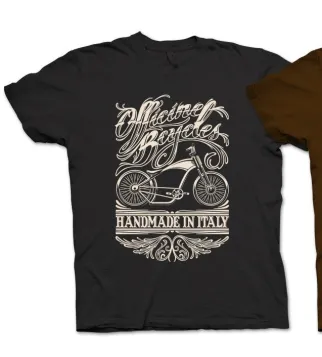 T-SHIRT Officine Bcycles Chopper Nera