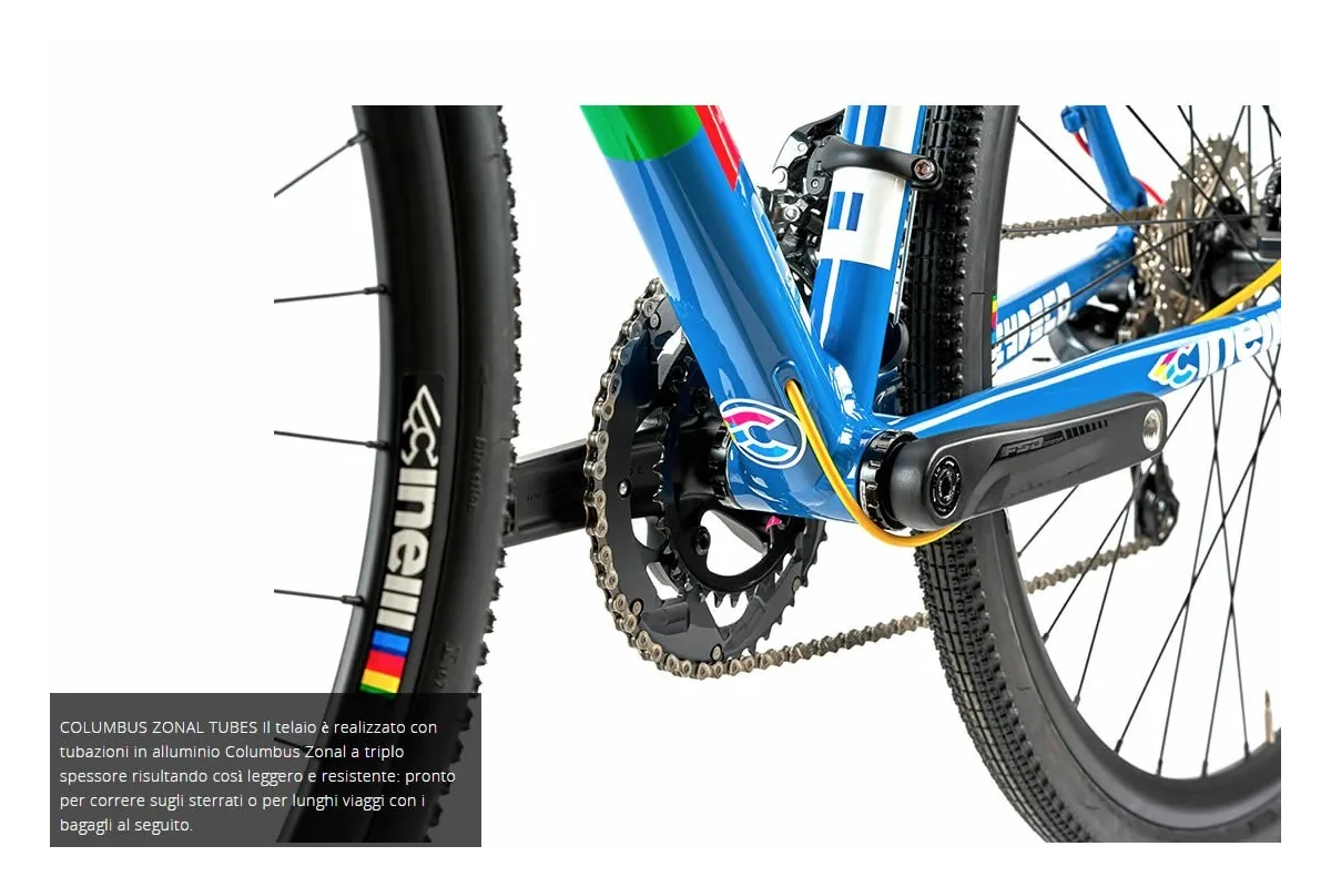 Bicycle Cinelli Zydeco LaLa Sora Blue Sky Gravel Bike Shimano - Picture 5 of 5