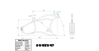 Telaio TSP wave t1 + Forcella Demon