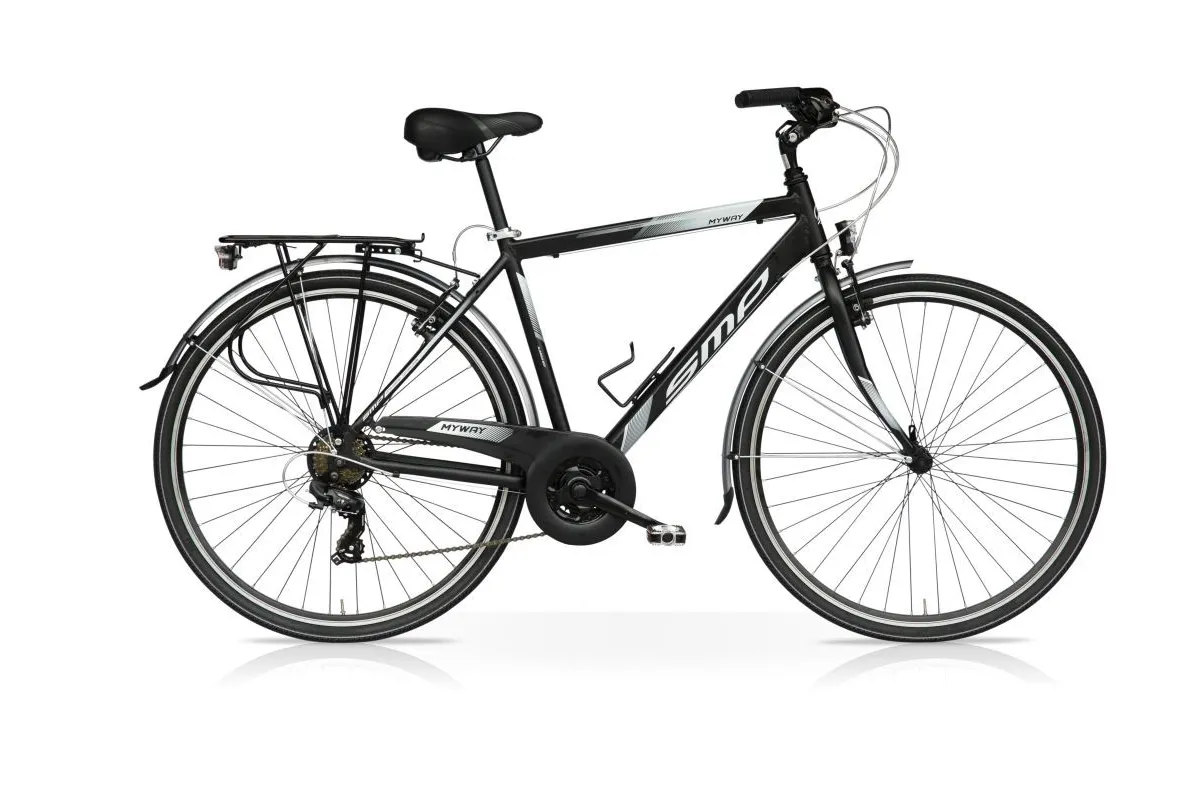 Bicicletta MY WAY 28 MAN 7V Nero Bicicletta MY WAY 28 MAN 7V Nero