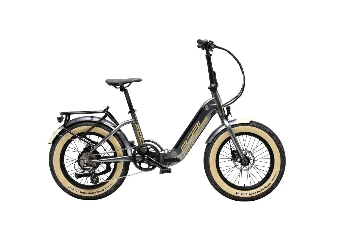 E-bike Adriatica Fat Fold Grigio Opaco