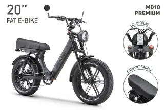 Vélo électrique Ape Ryder MD10 Premium 48V 14,5 Ah - Cruiser & Custom - Ape Ryder