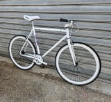 Extra+ Strada Schwarz Weiß - Fahrrad Fixed e Single Speed - Extra+ Bikes