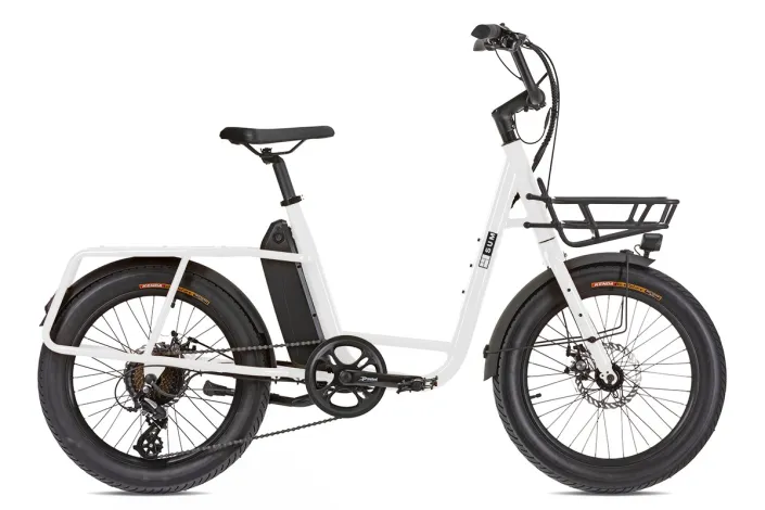 E-bike Cargo Fat SUM UCO Steel bianco