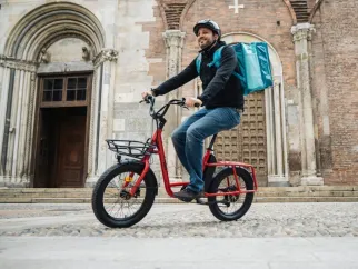 Vélo électrique Cargo Fat SUM UCO Acier Gris Foncé - Fat Bike Pieghevoli - UCO Ebike